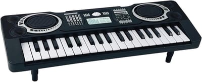 Elektrische Piano - Kinder Keyboard - Muziek Leren - 37 Standaard Toetsen - 36 cm Lengte - Wit