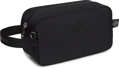 Bagwise® - Toilettas - Reistas - Travel Organizer - Ophangbaar - Dames - Heren - Crinkle Nylon- 3227 - Zwart