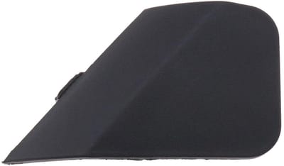 Allecto - Auto voorbumper sleephaak oogkap cover - Vervangingsonderdeel - Zwart plastic - Oogklep pet - Compatibel met Ford Fiesta 2008-2012