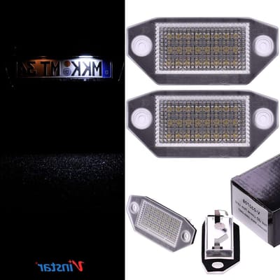 VINSTAR LED kentekenplaatverlichting E-getest CAN-Bus 18 LEDs per module 6000 Kelvin compatibel met Ford Mondeo III (MK3) 2000-2007