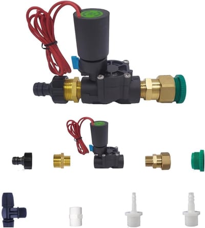Slimme Sproeier Timer - Waterklep Automatisch - Gazon Tuin Water - Wifi Bediening Regenhoes - 24V - C
