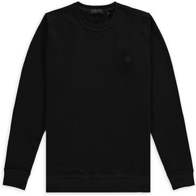 Aspact Unisex Graffiti Teddy Sweater Black Size: S | Sweaters Outlet | Unisex | Zwart