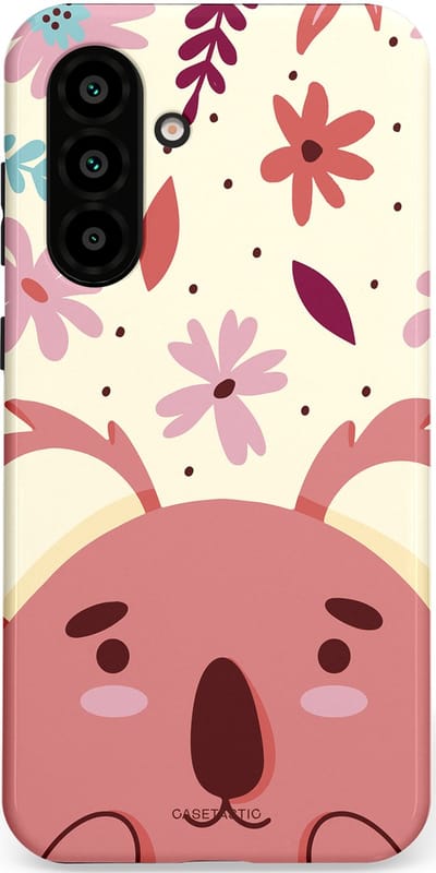 Casetastic Hoesje Geschikt voor Samsung A56 / A36 - Stijlvolle Beschermende Duo-layer Case - Koala knuffel