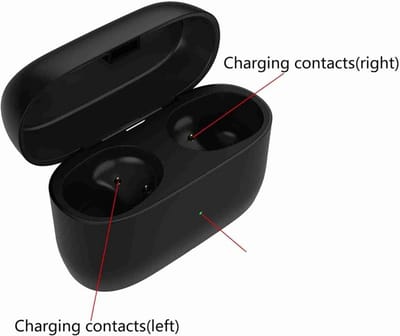 Oplaadcase Oordopjes - Vervangende Case - Draadloze Oordopjes - Hoge Capaciteit Batterij - 9x9x3 cm