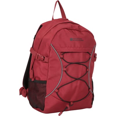 Mountain Warehouse Bolt 18L rugzak (Donkerrood)