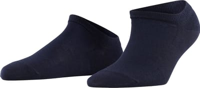 FALKE Active Breeze kort eenkleurig lyocell sneakersokken enkelsokken dames blauw - maat 39-42