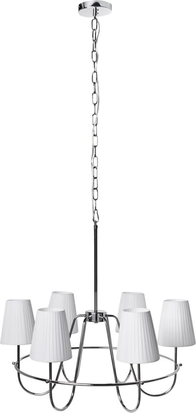 YAMETHIN - Kroonluchter - Zilver - IJzer