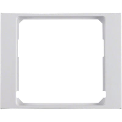 Hager Berker K.1 Middenplaat Tussenring Glanzend Wit - 11087009 [2 stuks]