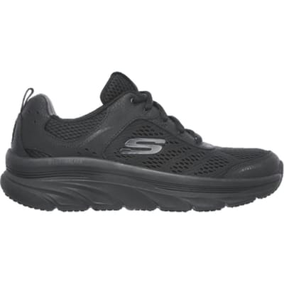 Skechers D'Lux Walker Heren Sneakers - Black - Maat 40