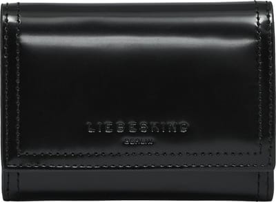 LIEBESKIND BERLIN Portemonnee Lisa Spazzolato Louisa Wallet Black Zwart