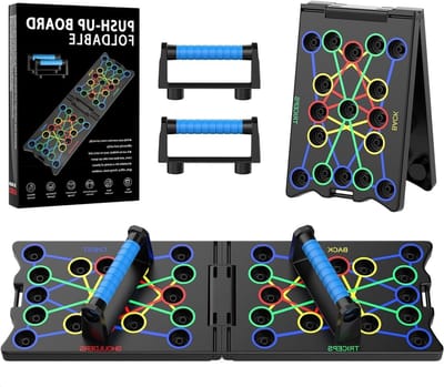 Multifunctionele 24-in-1 Push Up Board - Vouwbare Fitness Tool voor Thuisoefeningen, Krachttraining en Spieropbouw voor Mannen en Vrouwen