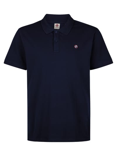 Petrol Industries - Heren Plus Size Polo met korte mouwen Offroad - Blauw