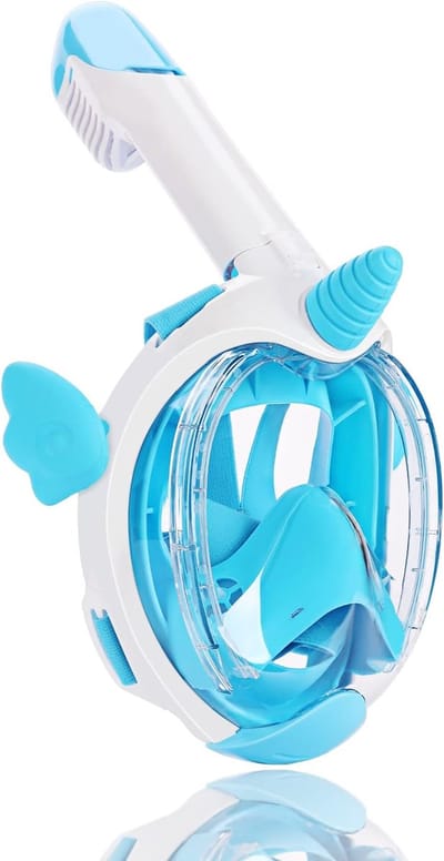 Solidchoice - Volledige Duikmasker voor Kinderen met 180 Graden Kijkhoek