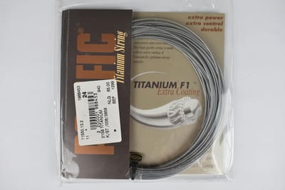Pacific - Tennissnaar - Titanium String - 1.40mm dik - 12.4m lang