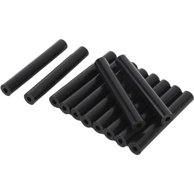12 Stuks Zonneklep Reparatiebuis Geschikt voor JK JKU 20072017 Rubber Tape Kit Set voor Bestuurders- Passagierszijde black