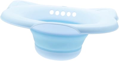 Bidet Wasbak - Zitbad - Persoonlijke Hygiëne - Inklapbaar Ontwerp - 42 x 32 x 11.5 cm - Wit