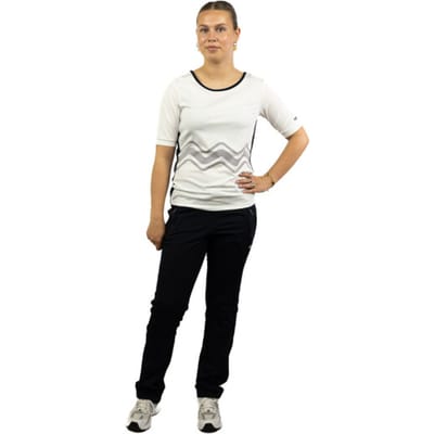 Sjeng Sports Ise Tennispolo dames Wit dessin M/38