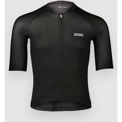 Poc Pristine Korte Mouw Wielertrui Zwart L Man