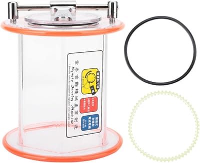 Polijsttrommel - Sieraden Emmer - Sieraden Polijsten - Automatische Timer - 15cm Hoog