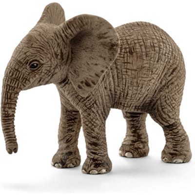 schleich WILD LIFE - Afrikaanse olifantenbaby - Speelfiguur - Kinderspeelgoed voor Jongens en Meisjes - 14763