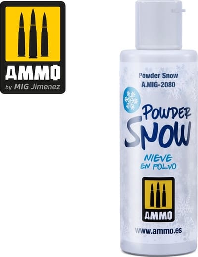 AMMO by Mig Jimenez Modelbouwdecoratie - MIG 2080 Powder Snow - 60ml Effecten potje