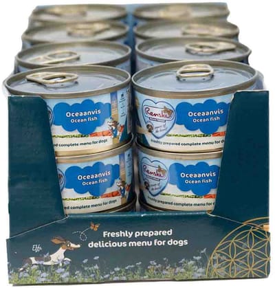 24x Renske Blik Vers Gestoomd Complete Menu Oceaanvis 95 gr