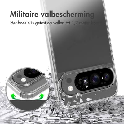 Accezz Hoesje - Geschikt voor Google Pixel 10 Pro XL - Xtreme Impact Backcover 2.0 - Transparant