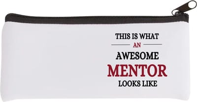 Akyol - awesome mentor looks like Etui - Mentor - je mentor - school - verjaardagscadeau - kado - gift - 20 bij 9 cm