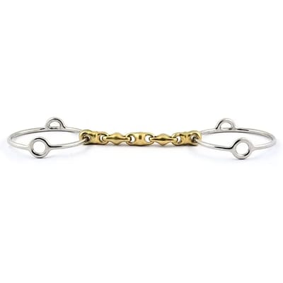 Mors releveur voor paard grote ringen met ballen Jump'In