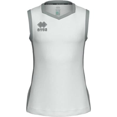 Errea Becky Tanktop Jr Wit Grijs - Sportswear - Kinderen