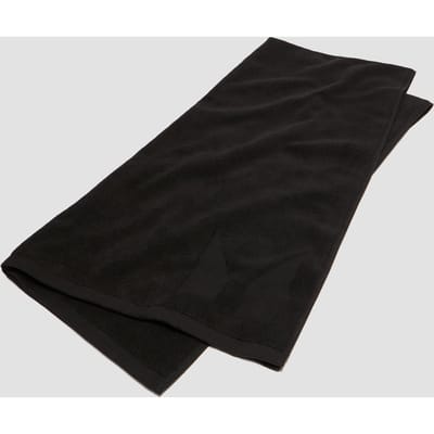 Grote handdoek (zwart)
