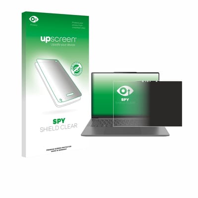 upscreen - privacy screenprotector voor Lenovo Yoga Pro 7i Gen 10 Aura Edition 14" - Folie Beschermfolie Blauwlichtfilter