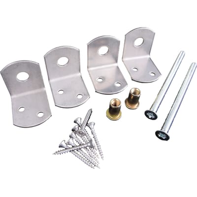 Intergard L-beslag RVS fencefix vlechtschermsteunen t.b.v. houtbeton schuttingen