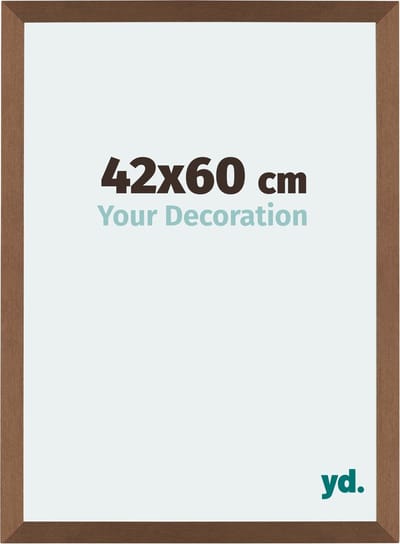Your Decoration - Fotolijst 42x60 cm - MDF - Koper Decor - Mura