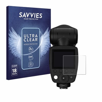 Savvies - Screenprotector voor Profoto A10 - Folie Beschermfolie transparant 18 Stuks