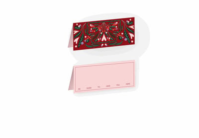 Fabrique a la carte - Naamkaartjes tafelschikking - Set van 8