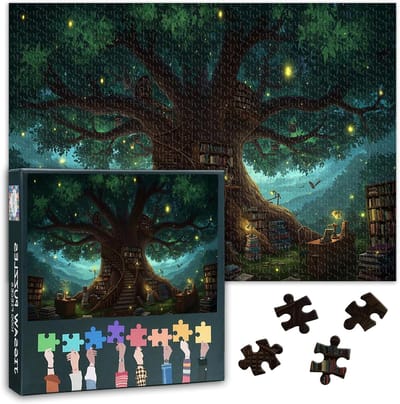 Volwassen Puzzel - Legpuzzel 1000 stukjes - Ontspannen Tijdverdrijf - Gedetailleerd Ontwerp - 70 x 50 cm - Multicolor