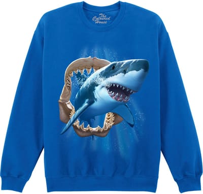 Haai Shark Jaw The Coloured House Sweater XXL
