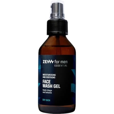 ZEW for men Gezichtsverzorging Hydraterende en verzachtende face wash gel Reinigingsgel Heren 100 ml
