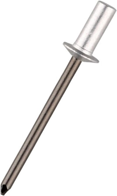 Blindklinknagels - Gesloten Klinknagels - Bevestigen van Platen - Robuuste Aluminium Constructie - 3.0 - 4.8 Mm - Aluminium