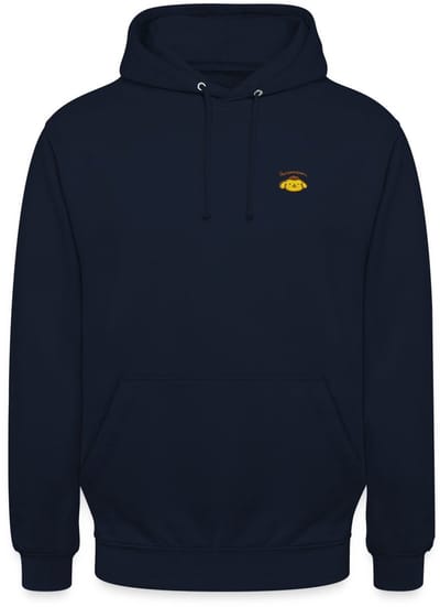 Pompompurin Geborduurd Portret Hoodie Unisex
