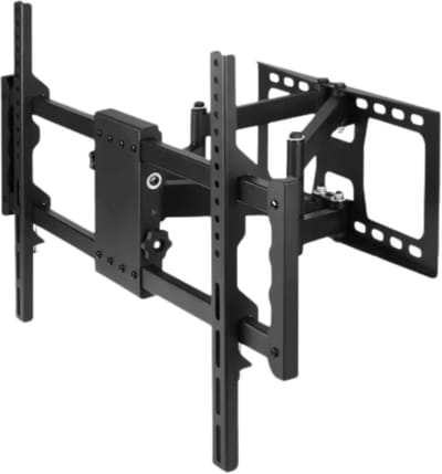Muurbeugel Fioren - TV muurbeugel - Voor 30"-85" inch - Draaibaar en kantelbaar - Ultra Slim & ruimtebesparend - Beugel statief - Zwart