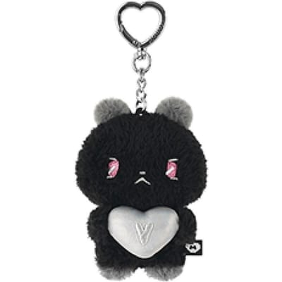PLAVE - [CALIGO DEEL 2] Officiële MD DUST pl PLUCHE SLEUTELHANGER Eunhu gray