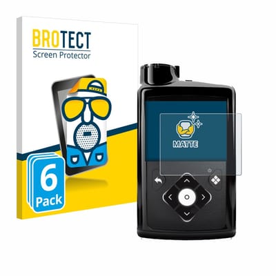BROTECT - Screenprotector voor Medtronic Minimed 780G - Folie Beschermfolie matte 6 Stuks