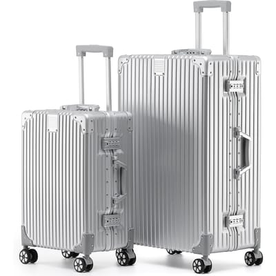 Cadre en aluminium Transport Transport TSA Ultra Grand Double 360 Degrés Voyages École de Commerce XL [SupTrip] Valise Cabine, Type, Valise, Sac, Grand, Antichoc,