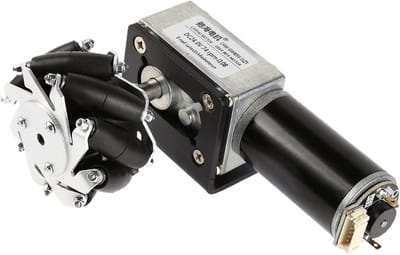 Mecanum Wiel Motor - Robot Wiel Motor - Doe-het-zelf Robot - Met Encoder Motor - 80 mm - Metaal