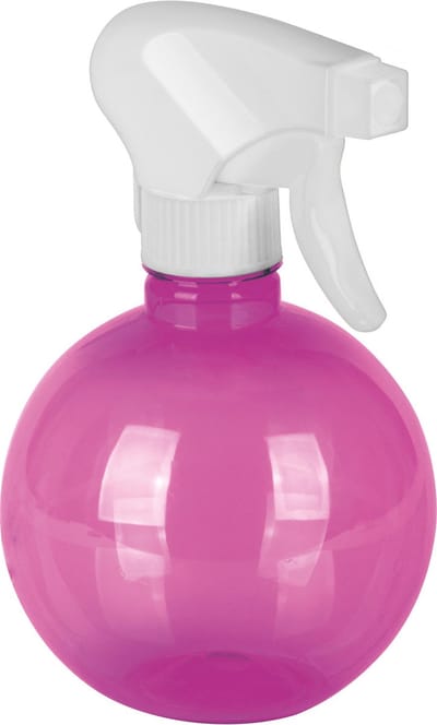 Juypal Plantenspuit/waterverstuiver- wit/roze - 400 ml - kunststof - sprayflacon