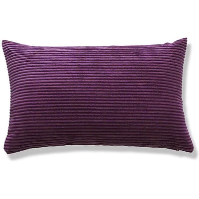 Premium 30x50cm Hoge Kwaliteit 1 Stuk Comfortabele Flanellen Fleece Rechthoekige Kussensloop Kussenhoes Lendenstrepen Corduroy Decoratieve Warme Kussensloop 30X50cm