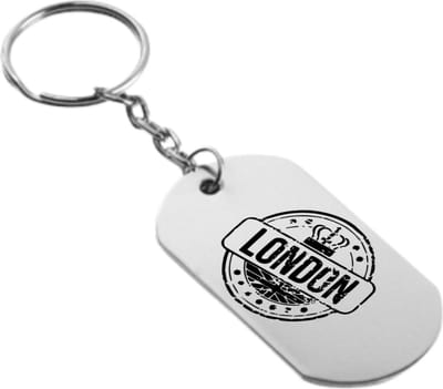 Akyol - london sleutelhanger - London - london iemand die van reizen houd engeland vakantie uk - london iemand die van reizen houd engeland vakantie uk - 54 x 29mm