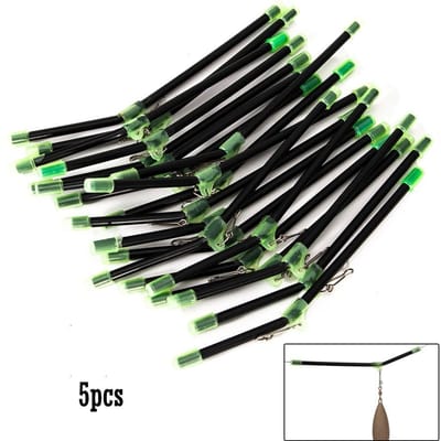 5 Stuks Visbalance Connector Anti-Knoop Voeder Lichte Armpjes met Clips VK